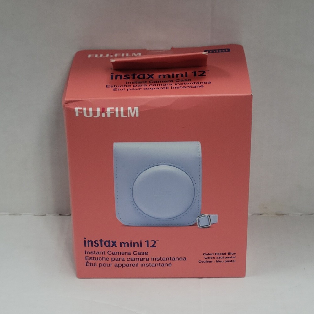 Fujifilm Instax Mini 12 Camera Case - Pastel Blue